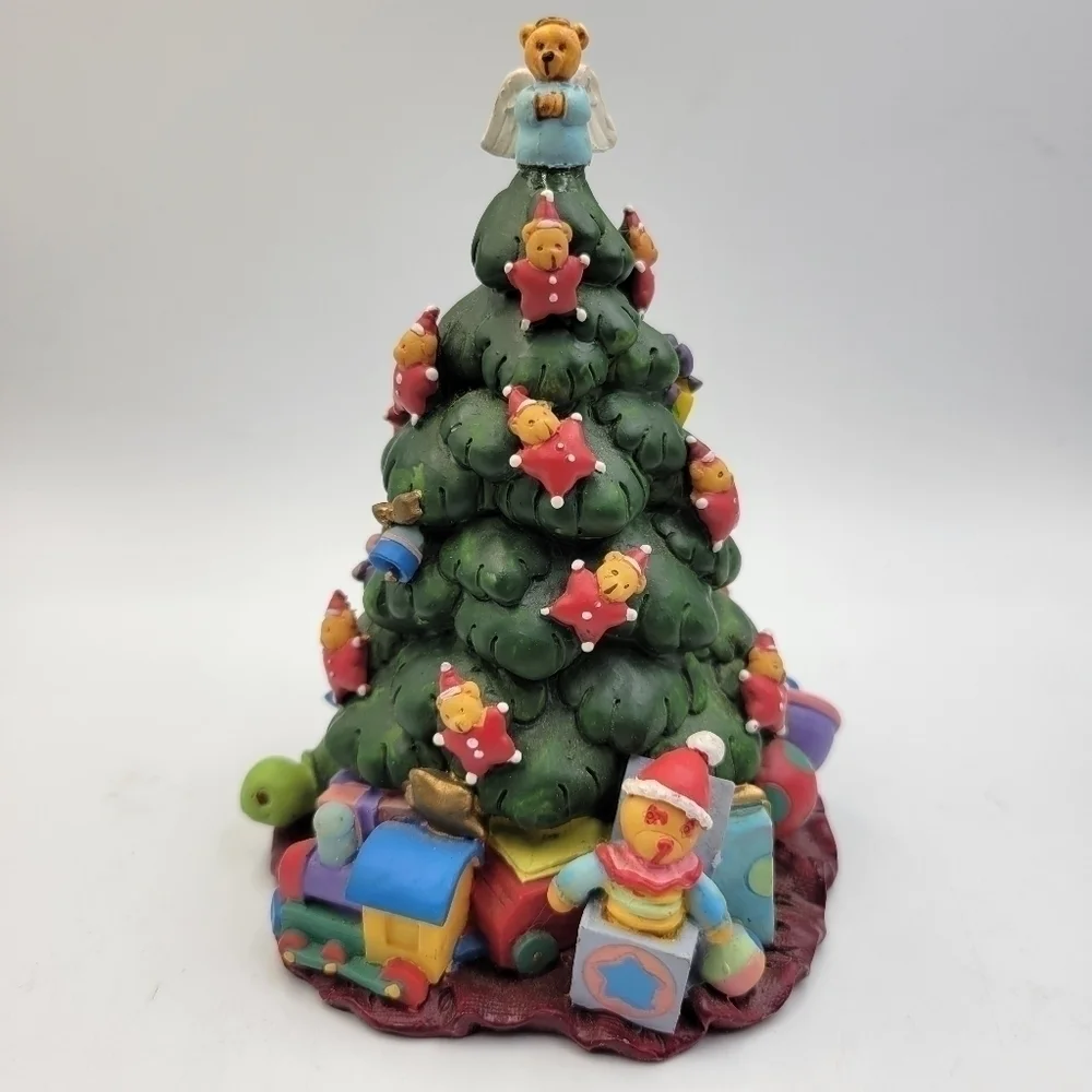 Vintage House of Lloyd Bearsley Family Beary Merry Christmas - Tree Piece Only